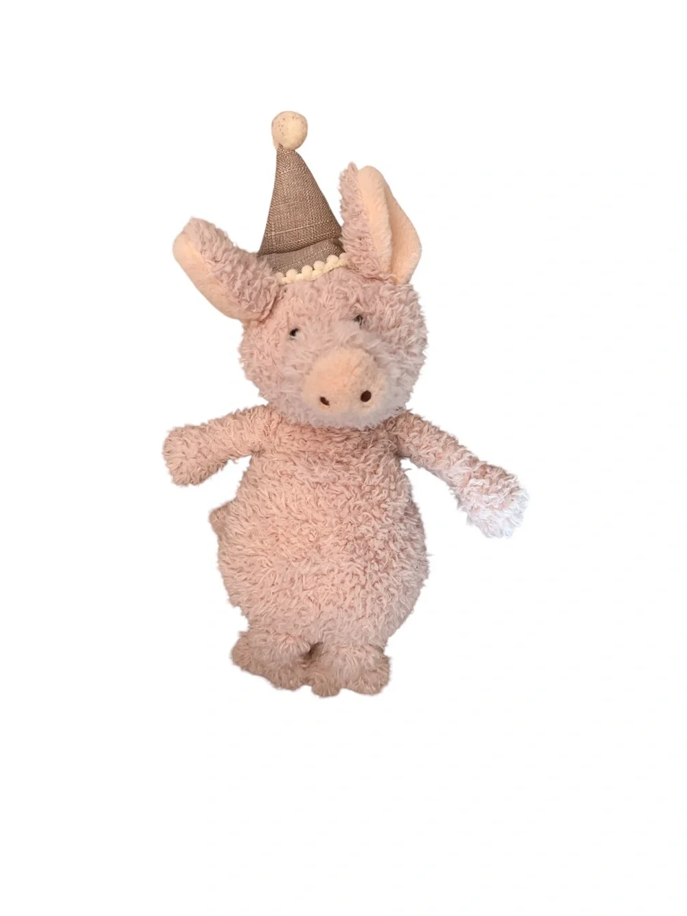 Demdaco Piggy Wigg Plush Stuffed Animal Pig